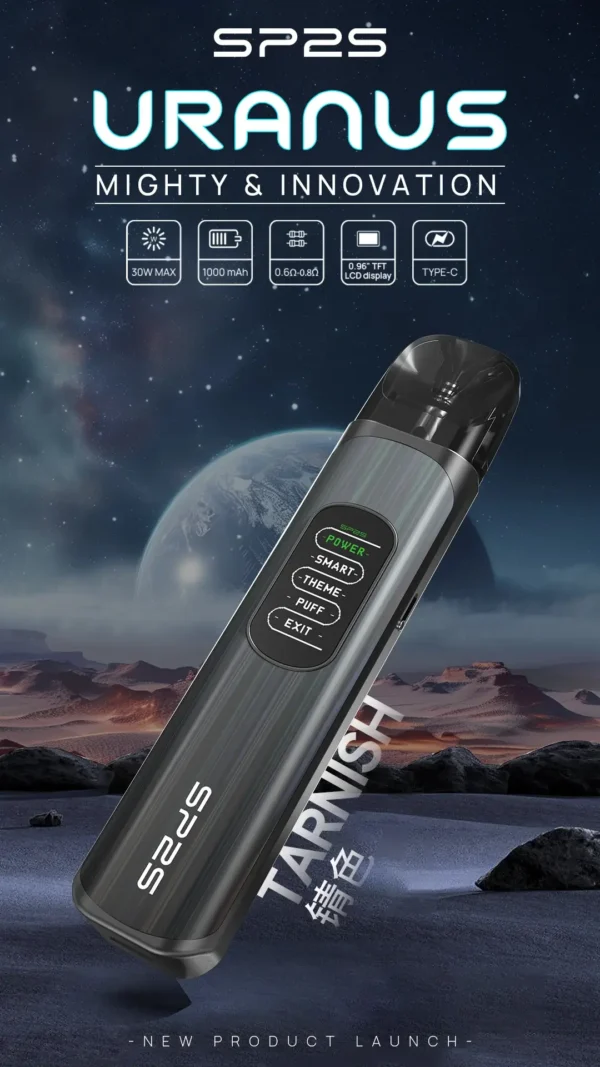 SP2S 天王星注油主機｜可注油霧化系統升級款細膩煙霧還原口感設計 日常長續航使用更順暢