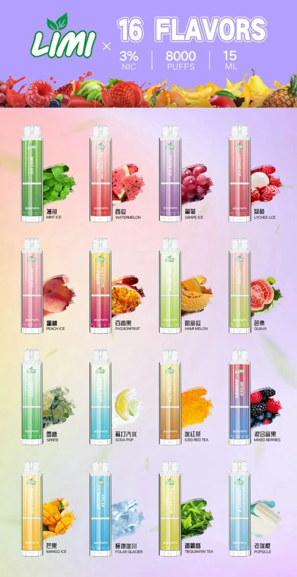 LIMI 卓越光影 8000口｜光影流線設計霧量飽滿層次清晰 告別斷糧焦慮的年度囤貨神單