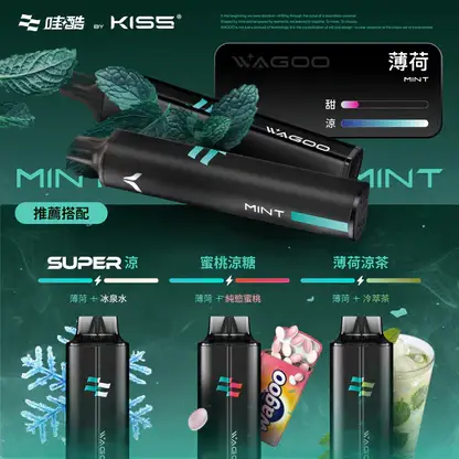 WAGOO 哇酷 KIS5 6500型 | 雙芯霧化結構瞬變 78 轉迷幻美學 徹底終結漏油噩夢