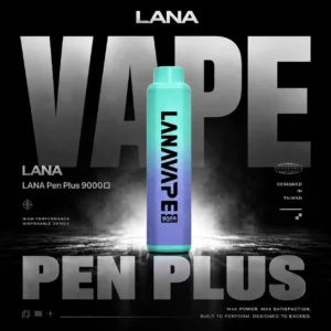 ChatGPT Image 2026年8月7日 下午05_30_47 LANA PEN PLUS 9000口拋棄式電子煙|大容量規格設計 輕巧筆型機身搭配長效使用體驗