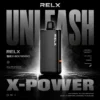 RELX 悅刻 X-BOX 16000口專用換彈拋棄式電子煙套裝｜高效功率調節設計 雙段模式搭配專業霧化體驗